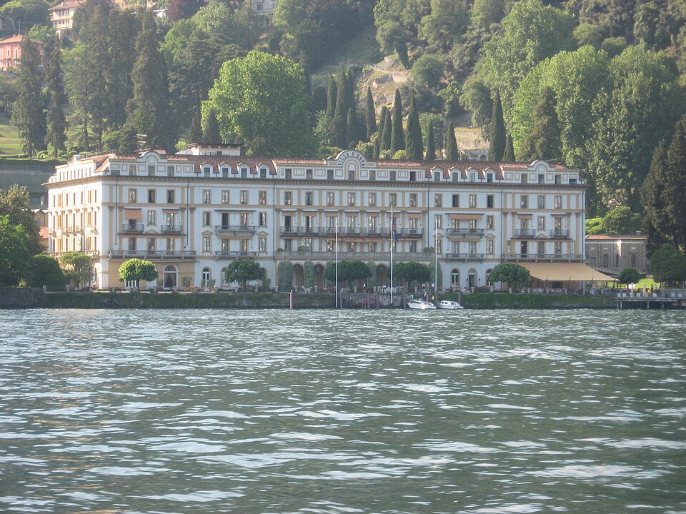Villa d'Este on the shore of Lake Como